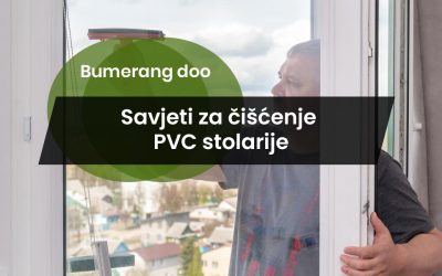 Savjeti za čišćenje PVC stolarije