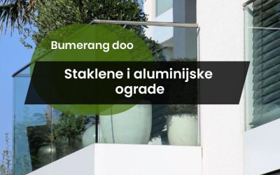 Staklene i aluminijske ograde – moderna rješenja za svaki prostor