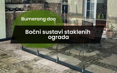 Bočni sustavi staklenih ograda – spoj sigurnosti i modernog dizajna