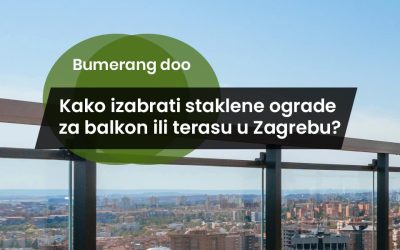 Kako izabrati staklene ograde za balkon ili terasu u Zagrebu?