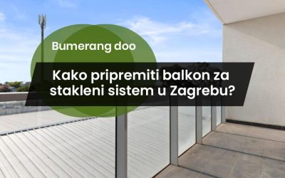 Kako pripremiti balkon za stakleni sistem u Zagrebu?