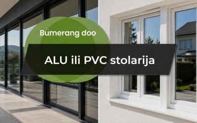 ALU stolarija ili PVC stolarija – usporedba izolacije, cijene i prednosti