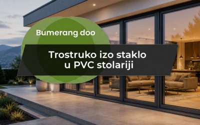 Trostruko izo staklo u PVC stolariji – isplati li se ulaganje?